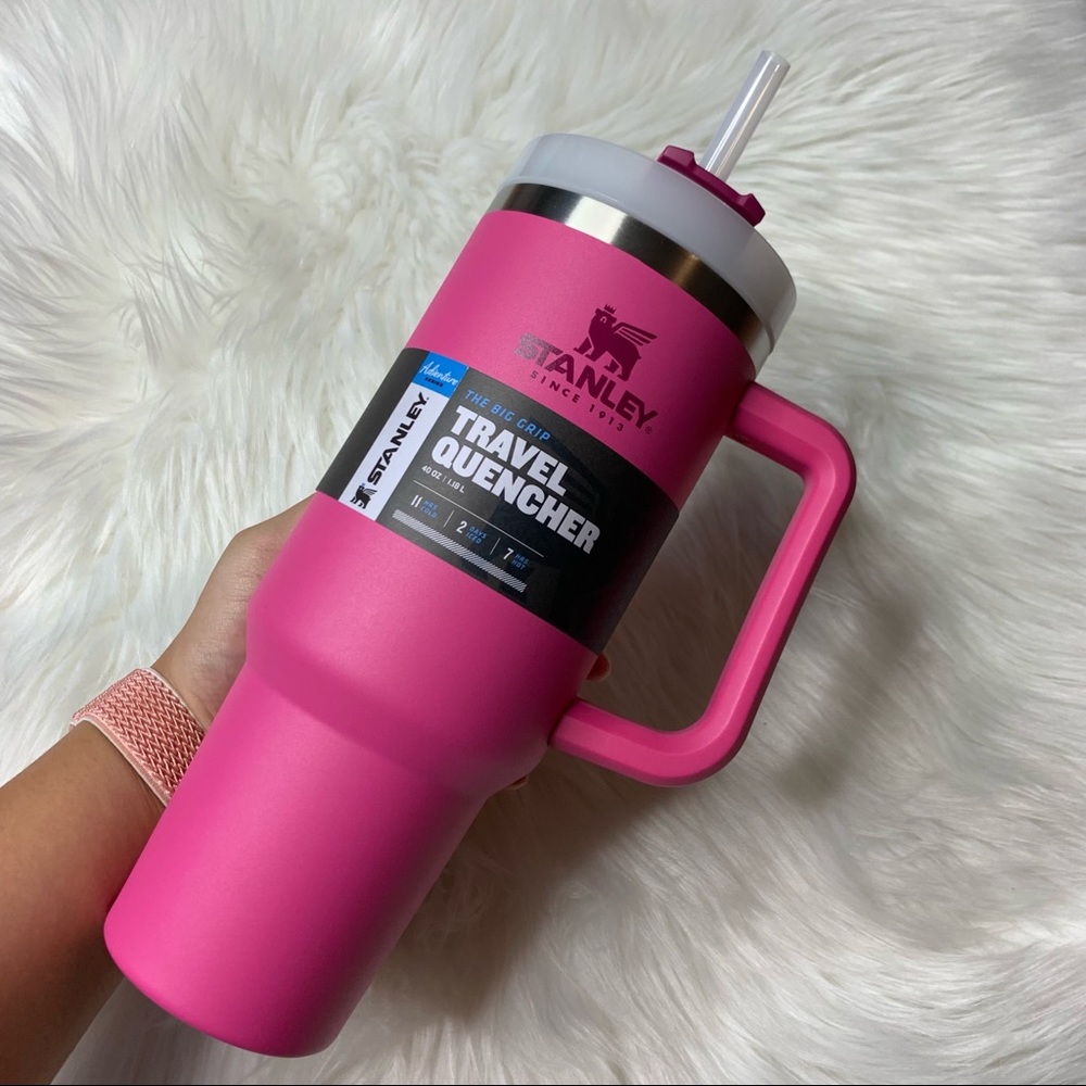 NWT Stanley Adventure Quencher Tumblr Cup 40 oz Azalea Pink